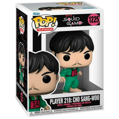 Фігурка Funko Pop TV: Squid Game- Player 218: Cho Sang-Woo (5908305237358)
