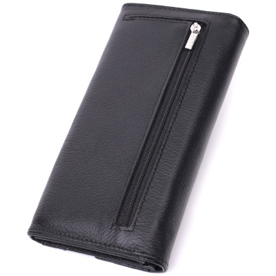 Гаманець ST Leather Шкіряний Чорний (22546)