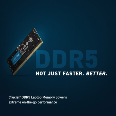 Модуль пам&#039;яті для ноутбука SoDIMM DDR5 32GB (2x16GB) 5600 MHz Ripjaws Micron (CT2K16G56C46S5)