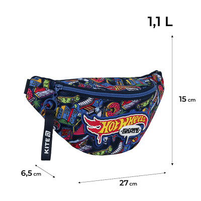 Сумка-бананка Kite 2577 Kids Hot Wheels Skate (HW25-2577)
