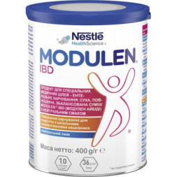 Дитяча суміш Nestle Modulen IBD суха повноцінна збалансована суміш 400 гр (7613038772844)