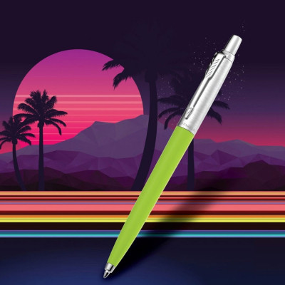 Ручка кулькова Parker JOTTER 17 Originals 80s Caribbean Green CT BP + Apple Green CT BP блістер (15 996_3534_2291)