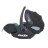 Автокрісло El Camino (0-13кг) ME 1110 i-FIX (jet black) (ME 1110 jet black)