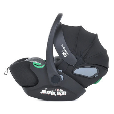 Автокрісло El Camino (0-13кг) ME 1110 i-FIX (jet black) (ME 1110 jet black)