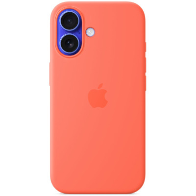 Чохол до мобільного телефона Apple iPhone 16 Silicone Case with MagSafe - Tangerine,Model A3313 (MDGN4ZM/A)
