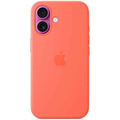 Чохол до мобільного телефона Apple iPhone 16 Silicone Case with MagSafe - Tangerine,Model A3313 (MDGN4ZM/A)