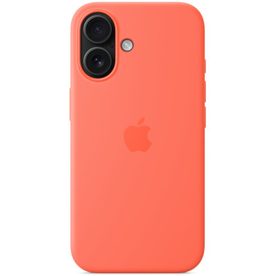 Чохол до мобільного телефона Apple iPhone 16 Silicone Case with MagSafe - Tangerine,Model A3313 (MDGN4ZM/A)