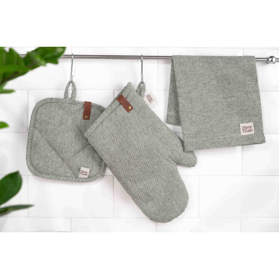 Серветка на стіл Ardesto Oliver зелений 40х40 см, 100% бавовна (ART06OG)