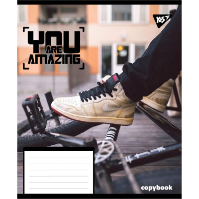 Зошит Yes You are amazing А5 24 аркушів клітинка (767938)