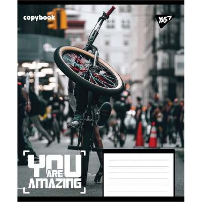 Зошит Yes You are amazing А5 24 аркушів клітинка (767938)