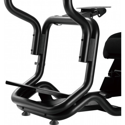 Крісло ігрове OfficePro RS167 з кокпітом кріплення для керма та педалей Black (RS167)