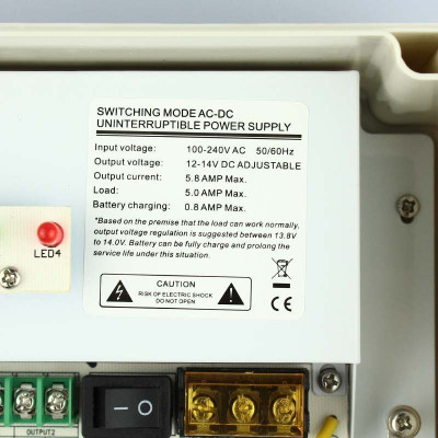 Блок живлення для систем відеоспостереження Full Energy BBGP-125W