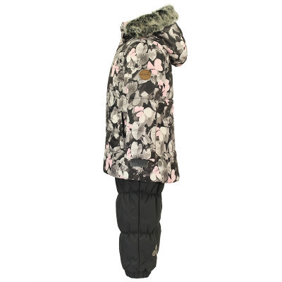 Комплект верхнього одягу дитячий Huppa NOVALLA 45020030 білий з принтом/темно-сірий 104 (4741468729442)