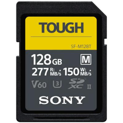 Карта пам&#039;яті Sony 128GB SDXC class10 UHS-II U3 V60 Tough (SFM128T.SYM)