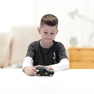 Машина TechnoDrive Автомодель серії Шеврони Героїв - Land Rover Defender 110 - ГУР МО (250364M)