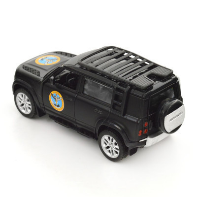 Машина TechnoDrive Автомодель серії Шеврони Героїв - Land Rover Defender 110 - ГУР МО (250364M)