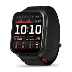 Смарт-годинник Garmin Venu X1, Black, GPS (010-02980-02)