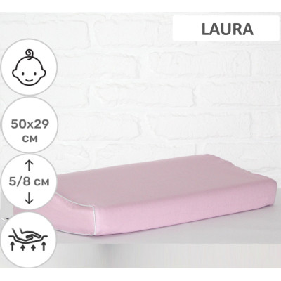 Подушка MirSon ортопедична 6117 Delicate satin Laura Kiddy Girl 50х29х5/8 (2200003262711)