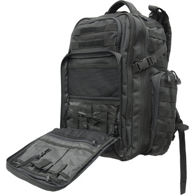 Рюкзак туристичний Leapers UTG 3-Day 44л Black (PVC-P372B)