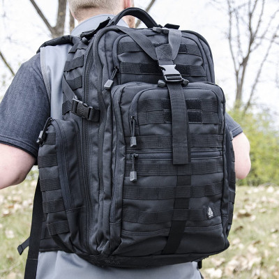 Рюкзак туристичний Leapers UTG 3-Day 44л Black (PVC-P372B)