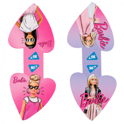 Закладки для книг Yes магнітні Barbie heart, 2шт (708110)