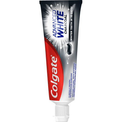 Зубна паста Colgate Advanced White Charcoal Відбілювальна з вугіллям 75 мл (8718951253827)
