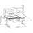 Парта FunDesk (1+1+1) (FIORE II GREY)