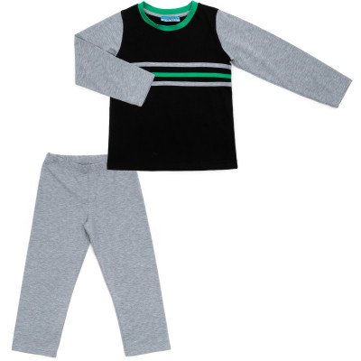 Піжама дитяча Matilda з довгим рукавом (7478-122B-black)