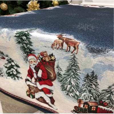 Скатертина Прованс Blue Sky 135х240 (4823093435872)