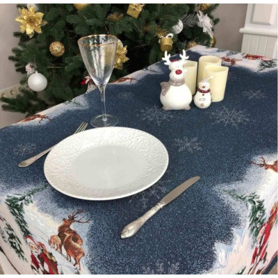 Скатертина Прованс Blue Sky 135х240 (4823093435872)