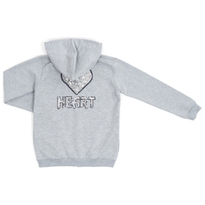 Спортивний костюм дитячий Breeze з пайетками (14631-134G-gray)