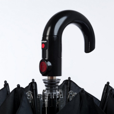 Парасоля Knirps T.260 Medium Duomatic 2Line Up Black Ecorepel (Kn95 3260 8499)