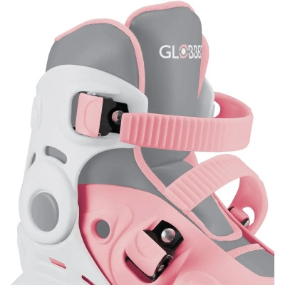 Роликові ковзани Globber 2в1 пастельно-рожеві р.30-33, до 60кг, 5+ (783-210)
