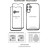 Чохол до мобільного телефона Dengos Kit Samsung Galaxy A36 5G Soft + glass (Black) (DG-KM-140)