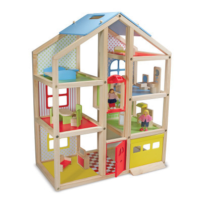 Ігровий набір Melissa&amp;Doug Кукольный домик с подъемником и мебелью (MD2462)