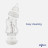Пляшечка для годування Difrax S-bottle Wide із силіконовою соскою, 310 мл (707 Brick)
