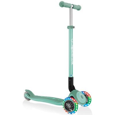 Самокат Globber Primo Foldable Plus Lights м&#039;ятний (439-206)