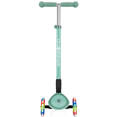 Самокат Globber Primo Foldable Plus Lights м&#039;ятний (439-206)