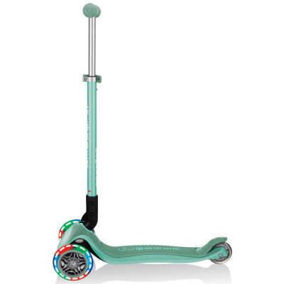 Самокат Globber Primo Foldable Plus Lights м&#039;ятний (439-206)
