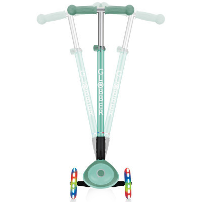 Самокат Globber Primo Foldable Plus Lights м&#039;ятний (439-206)