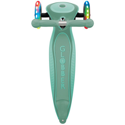 Самокат Globber Primo Foldable Plus Lights м&#039;ятний (439-206)