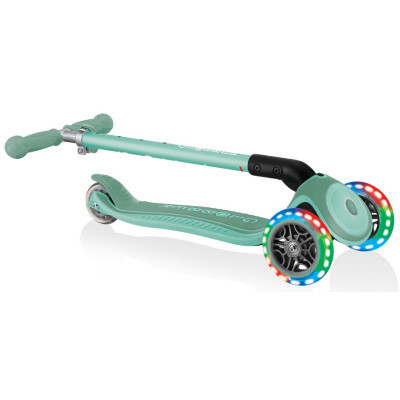 Самокат Globber Primo Foldable Plus Lights м&#039;ятний (439-206)