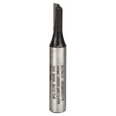 Фреза Bosch Professional пазова з одним лезом, Std, S8, D5, L12.7 (2.608.628.378)