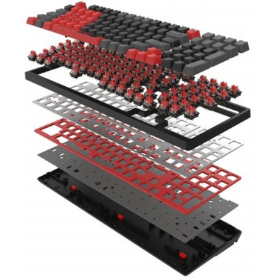 Клавіатура A4Tech Bloody S98 RGB BLMS Red Switch USB Sports Red (Bloody S98 Sports Red)