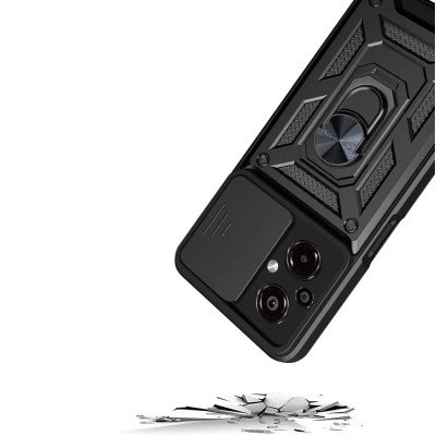 Чохол до мобільного телефона BeCover Military Poco M5 4G Black (709121)