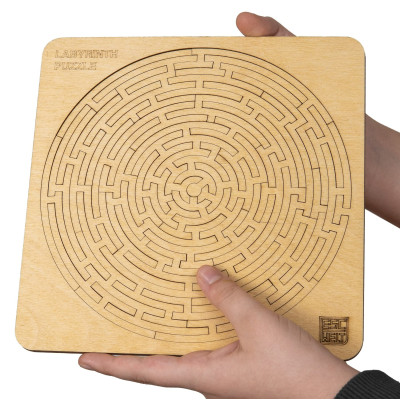 Головоломка EscapeWelt Дерев&#039;яна Labyrinth Puzzle (50031)