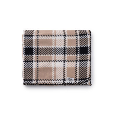 Плед Ardesto Fleece клітинка коричнева 130х160 см (ART0703PB)