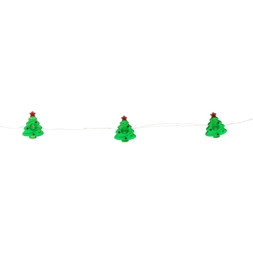 Гірлянда Chomik Ялинка струна 2,2 м, 20 LED теплий білий, 2АА (5900779854192)