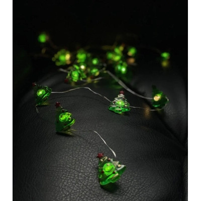Гірлянда Chomik Ялинка струна 2,2 м, 20 LED теплий білий, 2АА (5900779854192)