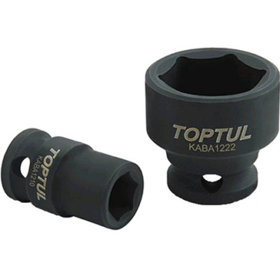 Головка торцева Toptul 1/2&quot; 6-гранна ударна 12мм (KABA1612)